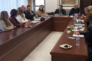 Συνάντηση στελεχών για έργα υποδομής στην Π.Ε. Γρεβενών