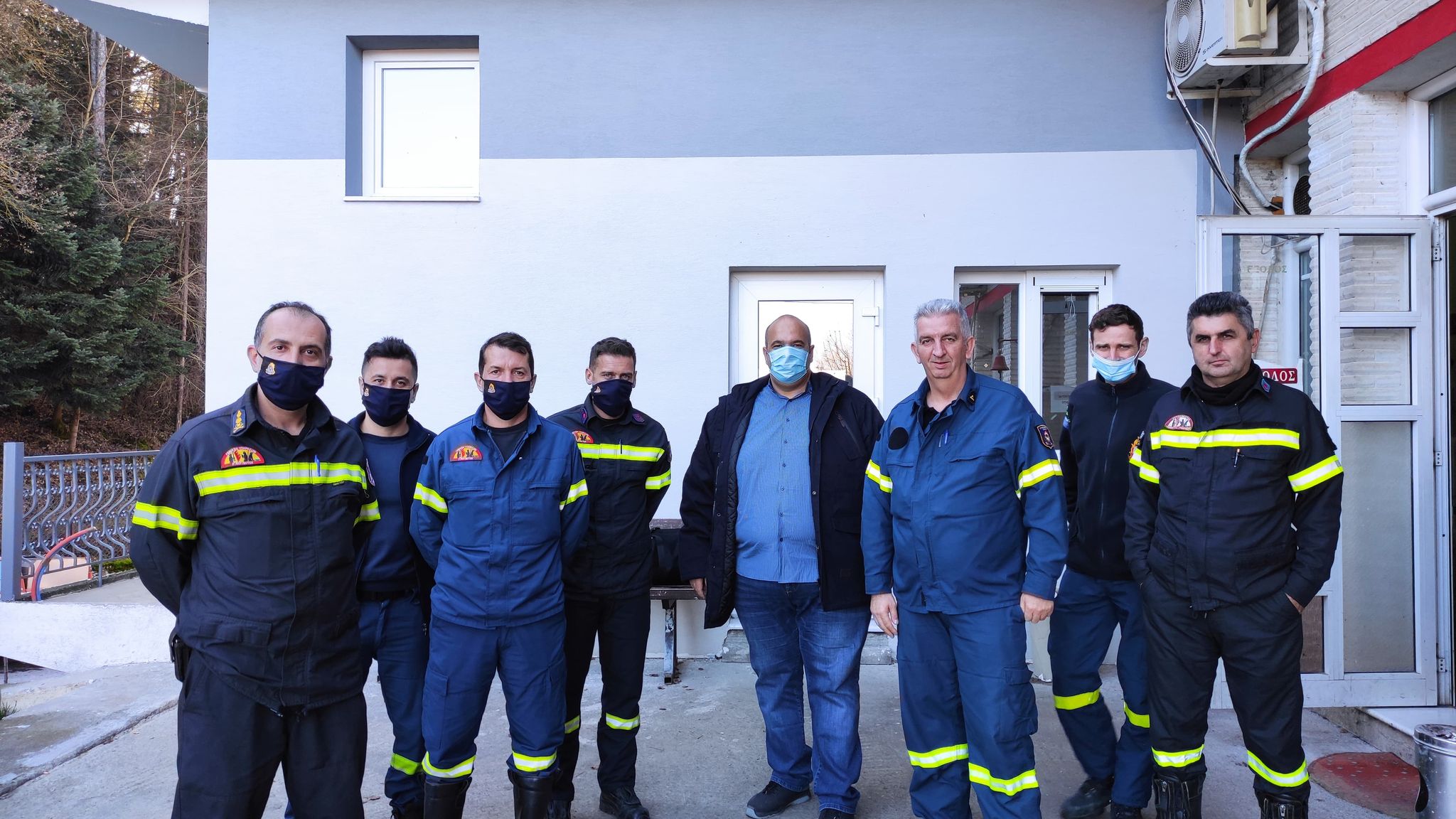 Επίσκεψη Αντιπεριφερειάρχη Γρεβενών στην Πυροσβεστική στην Πυροσβεστική Υπηρεσία