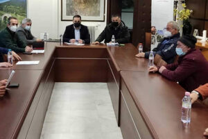 Συνάντηση εργασίας για τον ΤΟΕΒ Παλιουριάς