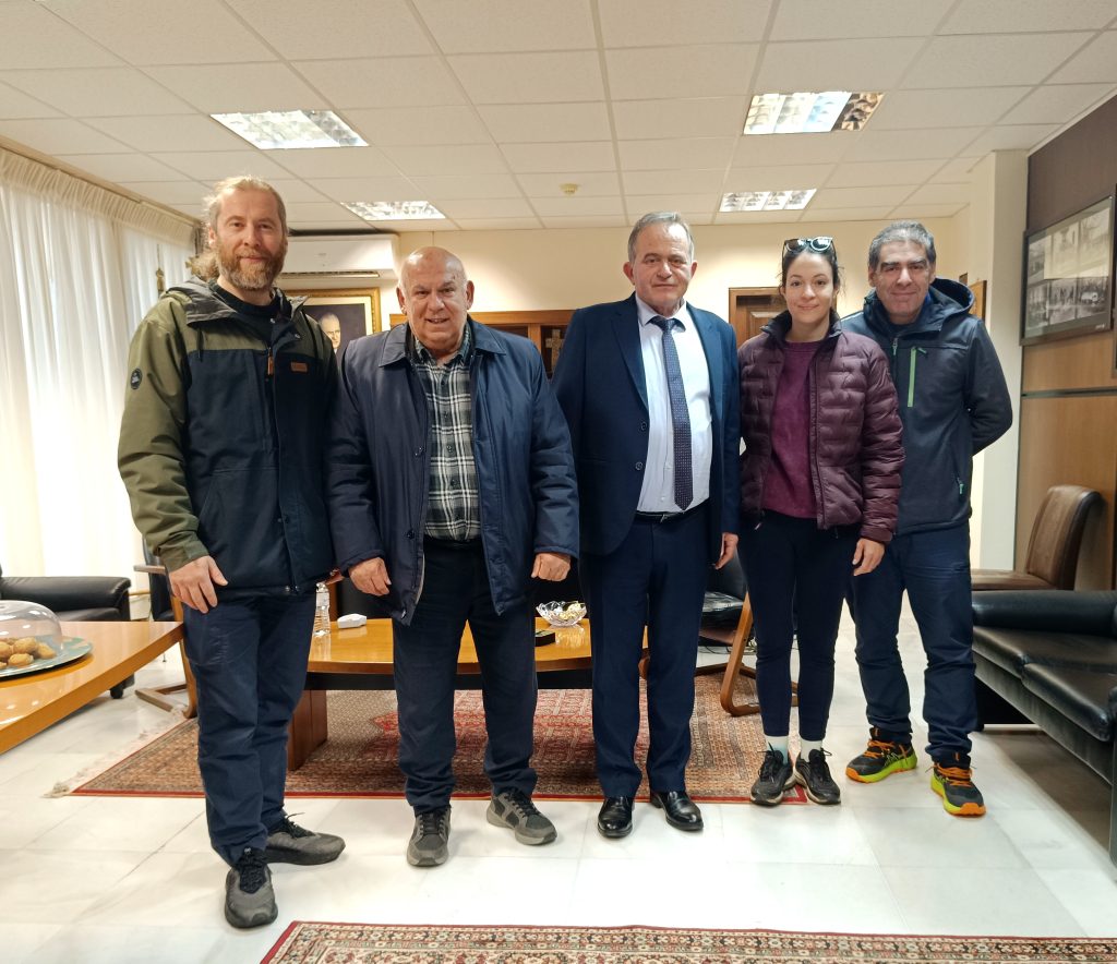 Ευχετήριες επισκέψεις για την ονομαστική εορτή του Αντιπεριφερειάρχη Π.Ε. Γρεβενών.