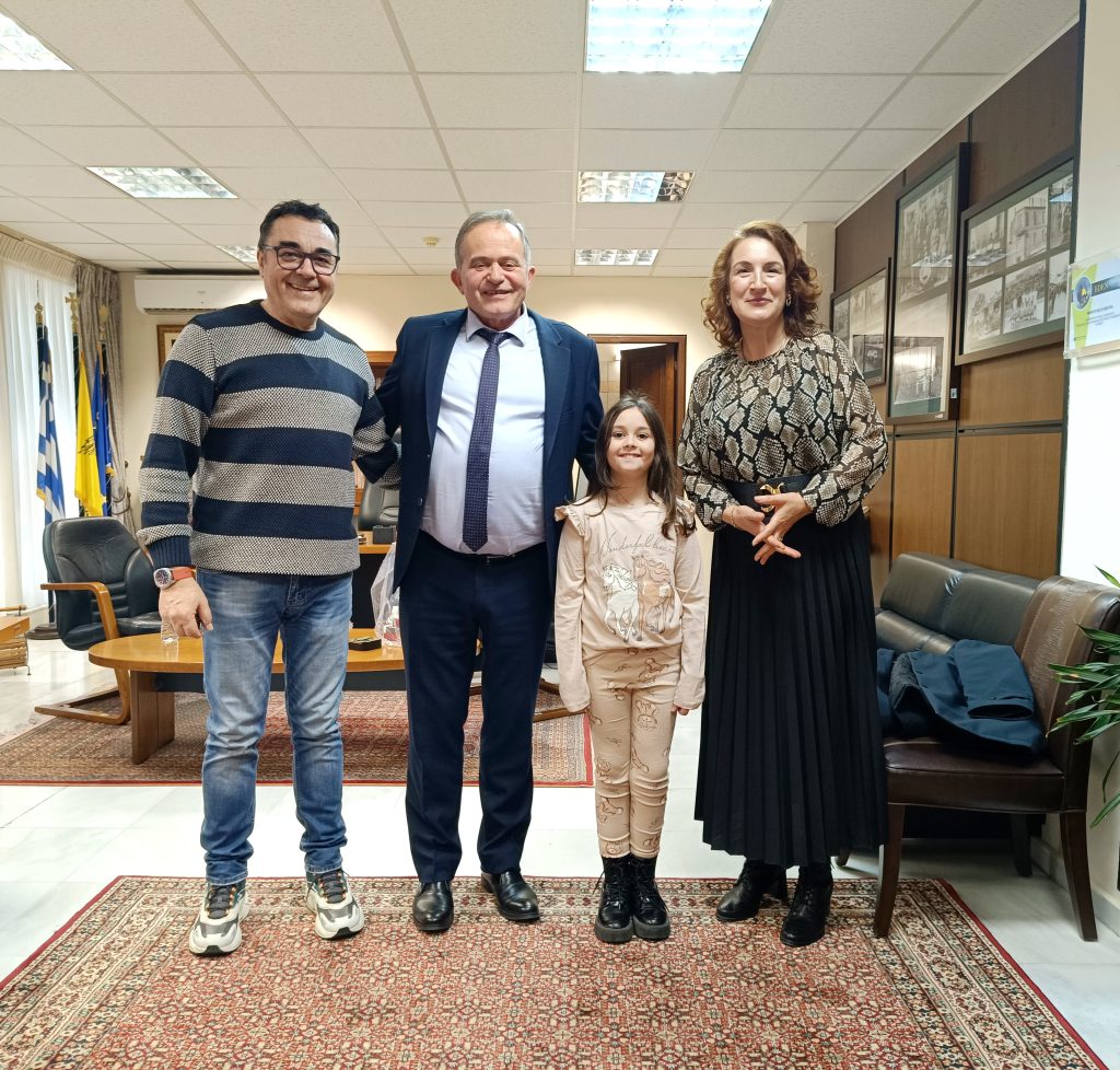 Ευχετήριες επισκέψεις για την ονομαστική εορτή του Αντιπεριφερειάρχη Π.Ε. Γρεβενών.