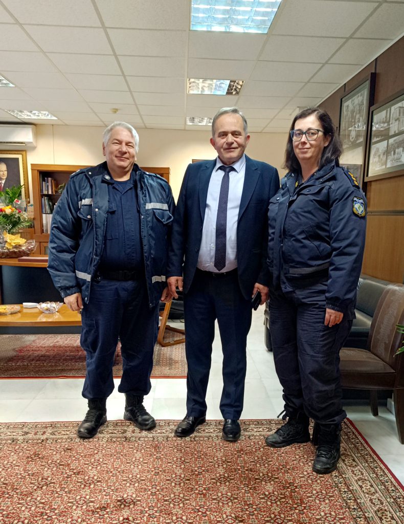 Ευχετήριες επισκέψεις για την ονομαστική εορτή του Αντιπεριφερειάρχη Π.Ε. Γρεβενών.