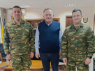 Εθιμοτυπική επίσκεψη του Διοικητή της 9ης Μηχανοποιημένης Ταξιαρχίας στον Αντιπεριφερειάρχη Γρεβενών