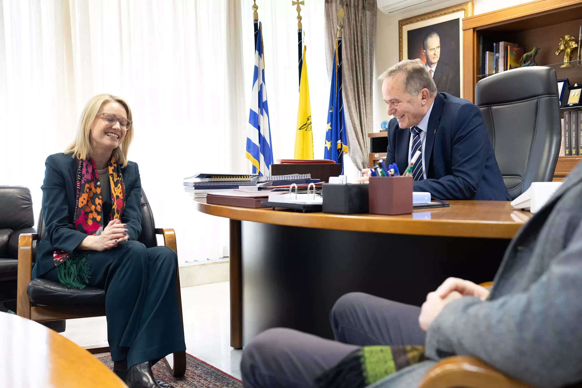 Συνάντηση του Αντιπεριφερειάρχη Γρεβενών με την Πρέσβη της Ιρλανδίας και συμβολικές δράσεις φιλίας