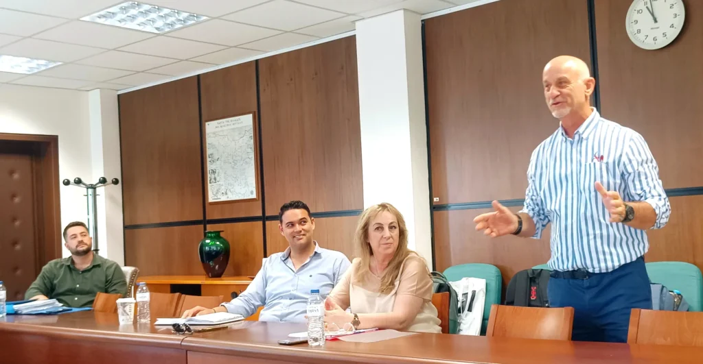 Ενημερωτική συνάντηση του Αντιπεριφερειάρχη Π.Ε. Γρεβενών με στελέχη της D GROUP και της U RESORT VASILITSA