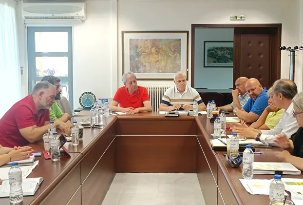Συνάντηση εργασίας για την επικαιροποίηση των έργων της Ολοκληρωμένης Χωρικής Επένδυσης (Ο.Χ.Ε.) Γεωπάρκου Γρεβενών - Κοζάνης