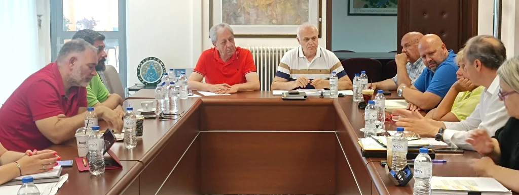 Συνάντηση εργασίας για την επικαιροποίηση των έργων της Ολοκληρωμένης Χωρικής Επένδυσης (Ο.Χ.Ε.) Γεωπάρκου Γρεβενών - Κοζάνης