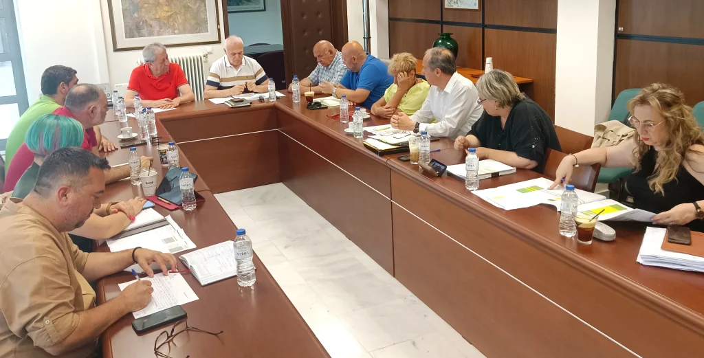 Συνάντηση εργασίας για την επικαιροποίηση των έργων της Ολοκληρωμένης Χωρικής Επένδυσης (Ο.Χ.Ε.) Γεωπάρκου Γρεβενών - Κοζάνης