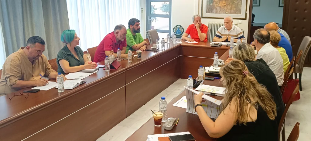 Συνάντηση εργασίας για την επικαιροποίηση των έργων της Ολοκληρωμένης Χωρικής Επένδυσης (Ο.Χ.Ε.) Γεωπάρκου Γρεβενών - Κοζάνης