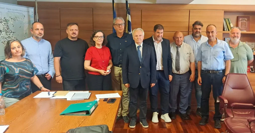 Συνάντηση στο Υπουργείο Αγροτικής Ανάπτυξης και Τροφίμων για την αντιμετώπιση της προσβολής από ακρίδες στις καλλιέργειες μηδικής του Νομού Γρεβενών.