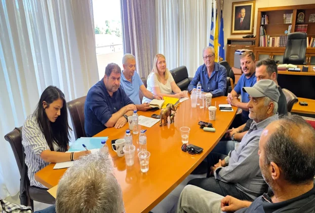 Σύσκεψη για τον Συντονισμό των Ενεργειών Καταπολέμησης της Ακρίδας στην Περιφερειακή Ενότητα Γρεβενών.