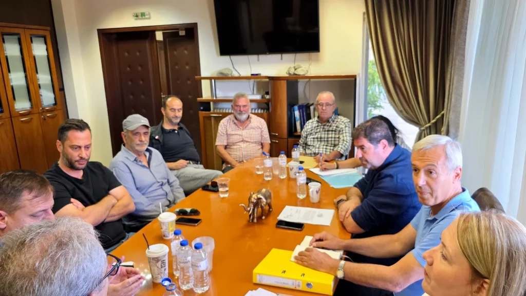 Σύσκεψη για τον Συντονισμό των Ενεργειών Καταπολέμησης της Ακρίδας στην Περιφερειακή Ενότητα Γρεβενών.