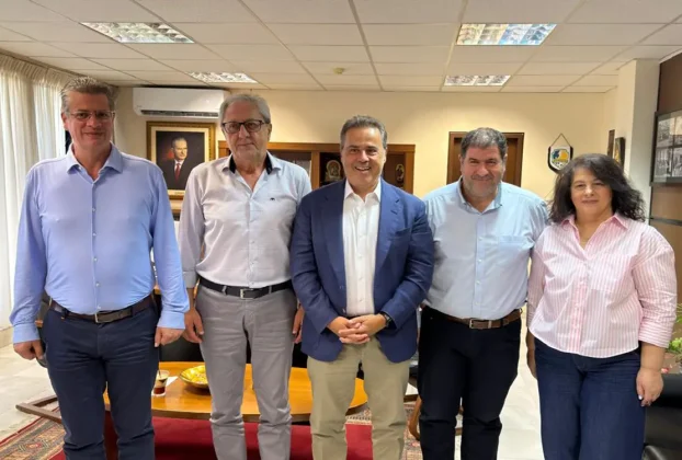 Στα Γρεβενά ο Υπουργός Περιβάλλοντος και Ενέργειας Σταύρος Παπασταύρου και ο Γενικός Γραμματέας Δασών Ευστάθιος Σταθόπουλος.