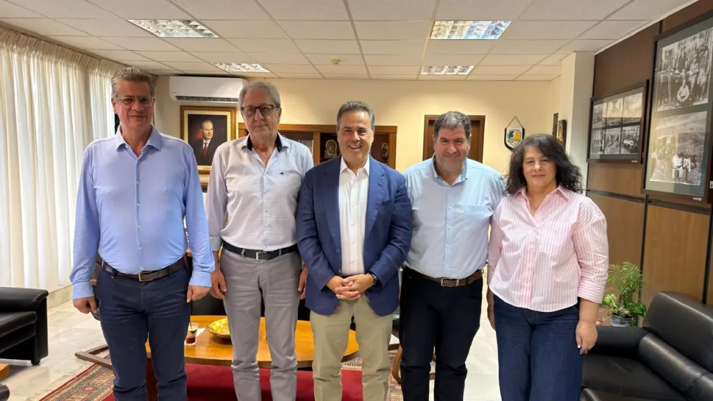 Στα Γρεβενά ο Υπουργός Περιβάλλοντος και Ενέργειας Σταύρος Παπασταύρου και ο Γενικός Γραμματέας Δασών Ευστάθιος Σταθόπουλος.