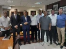 Συνάντηση εργασίας με τον Υπουργό Υποδομών και Μεταφορών Χρίστο Δήμα.
