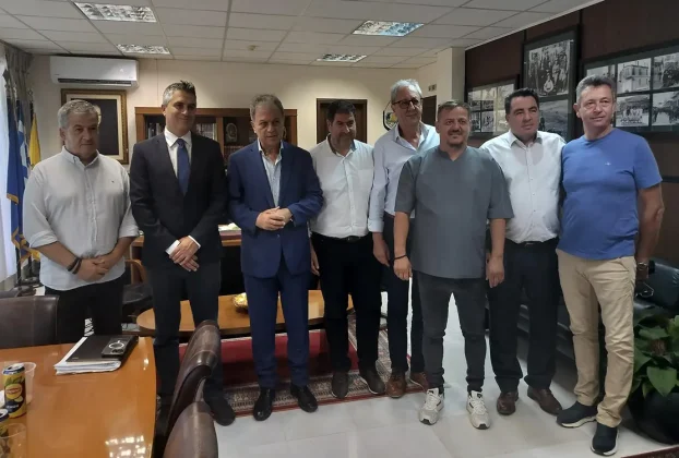 Συνάντηση εργασίας με τον Υπουργό Υποδομών και Μεταφορών Χρίστο Δήμα.