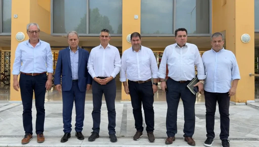 Συνάντηση εργασίας με τον Υπουργό Υποδομών και Μεταφορών Χρίστο Δήμα.